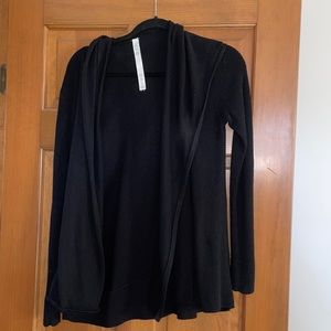 Lulu lemon black cardigan